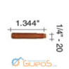 BOQUILLA Diam  0.9 - TIPO TREGASKISS - ESTANDAR - M6 - LL- 34mm